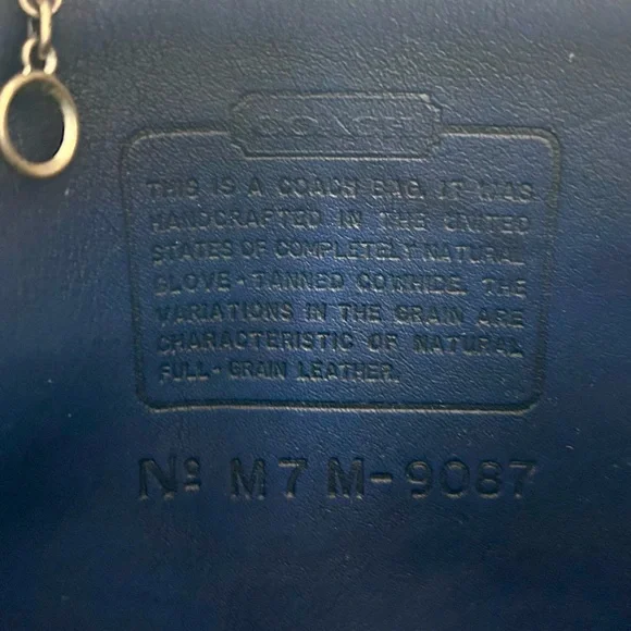 Vintage Coach Metropolis Zip - M7M-9087 - Made in USA - Picture 2 of 13